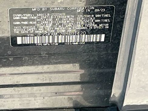 Certified 2024 Subaru Forester Touring AWD/4WD image 34