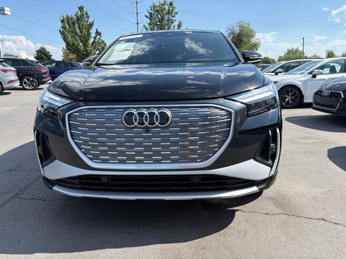 Used 2023 Audi Q4 e-tron Premium Plus w/ Premium Plus AWD/4WD image 2