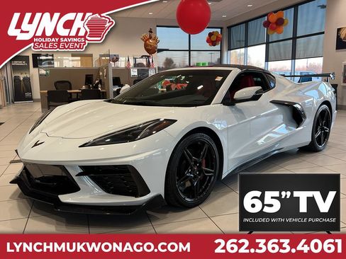 Used 2022 Chevrolet Corvette Stingray Coupe w/ 1LT image 1