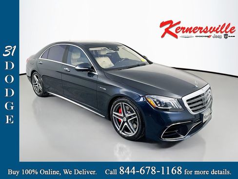 Used 2019 Mercedes-Benz S 63 AMG S 4MATIC Sedan w/ Warmth & Comfort Package image 1
