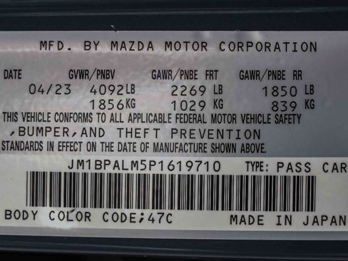 Used 2023 MAZDA MAZDA3 s FWD image 29