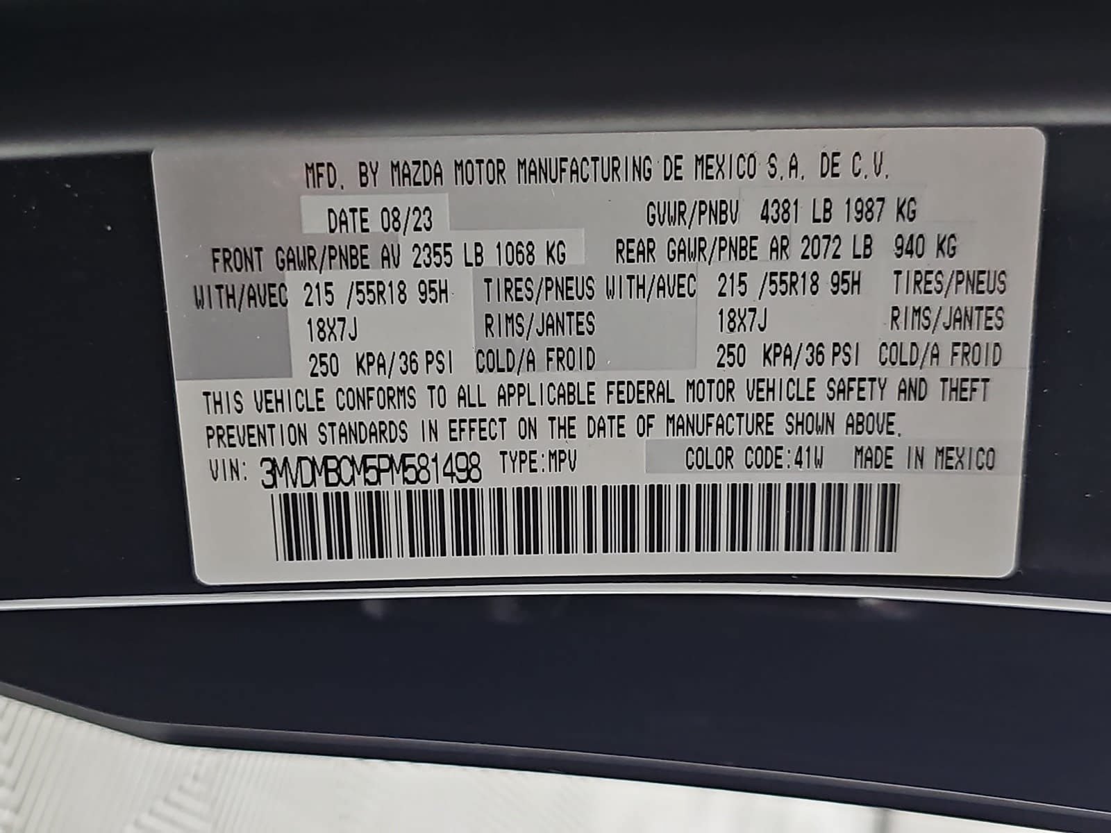 Used 2023 MAZDA CX-30 AWD 2.5 S w/ Preferred Package image 29