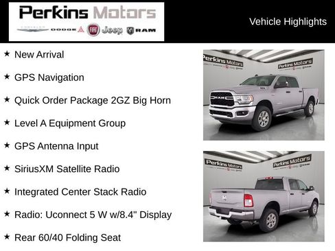Used 2022 RAM 2500 Big Horn w/ Level A Equipment Group AWD/4WD image 7