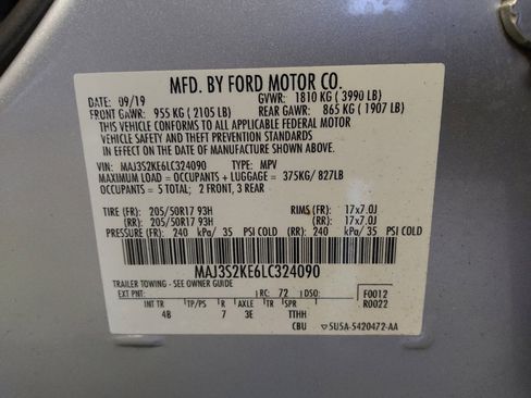 Used 2020 Ford EcoSport Titanium FWD image 33