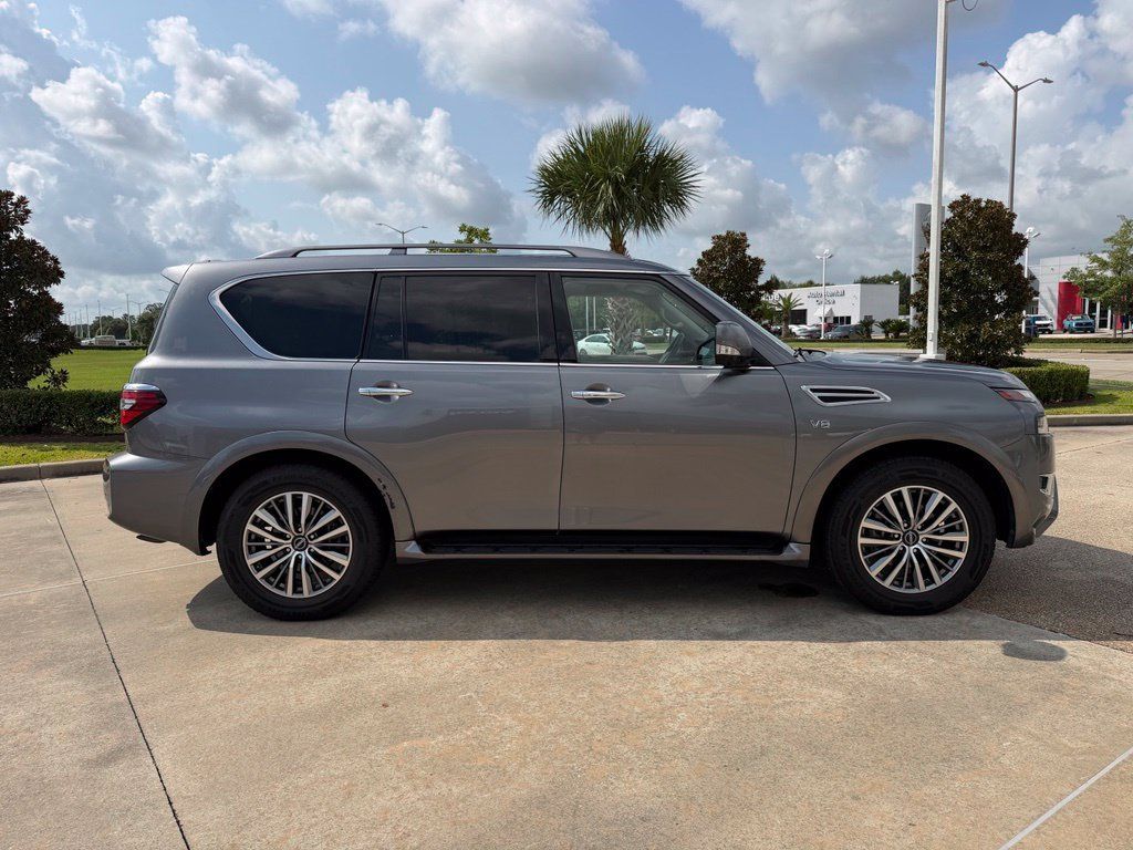 Used 2021 Nissan Armada SL w/ Captain's Chairs Package RWD image 6