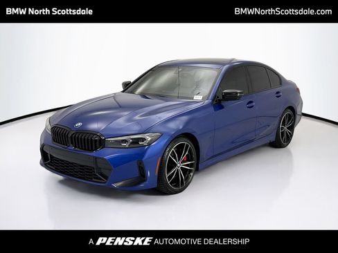 Certified 2023 BMW 330i Sedan w/ M Sport Package RWD image 1