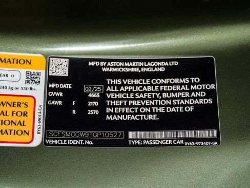 Used 2026 Aston Martin V8 Vantage Roadster image 39