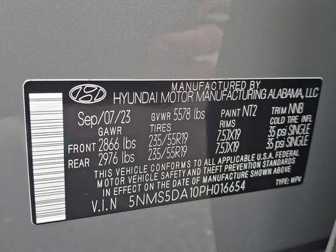 Used 2023 Hyundai Santa Fe Limited AWD/4WD image 28
