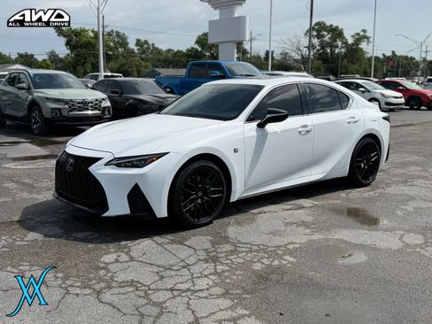 Used 2021 Lexus IS 350 F Sport w/ Dynamic Handling Package AWD/4WD image 3