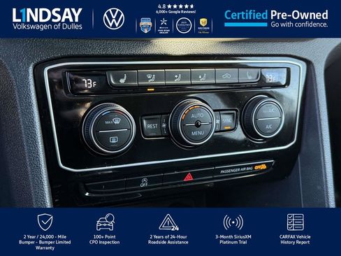 Certified 2022 Volkswagen Atlas SE w/ Panoramic Sunroof Package image 19