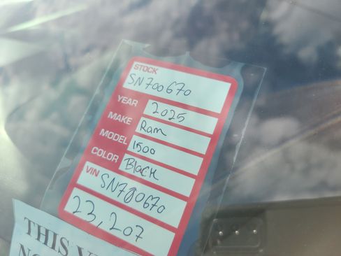 Used 2025 RAM 1500 Tradesman RWD image 10