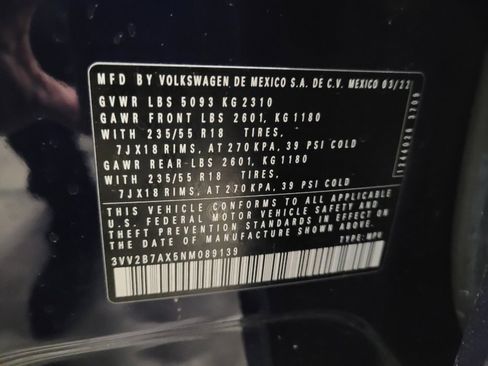 Used 2022 Volkswagen Tiguan SE image 33