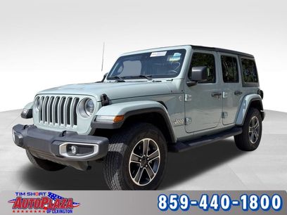 Used 2023 Jeep Wrangler Unlimited Sahara w/ LED Lighting Group