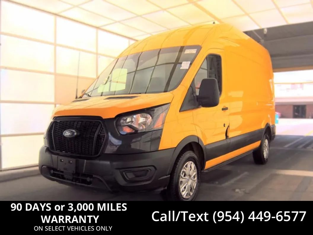 Used 2021 Ford Transit 250 148 High Roof w/ Load Area Protection Package RWD image 1