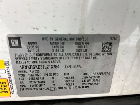 Used 2015 Chevrolet Traverse LT FWD image 23
