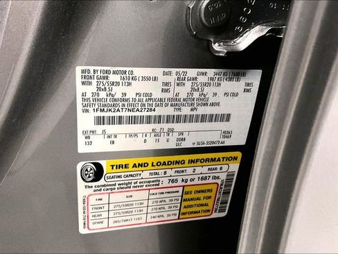 Used 2022 Ford Expedition Max Limited image 39