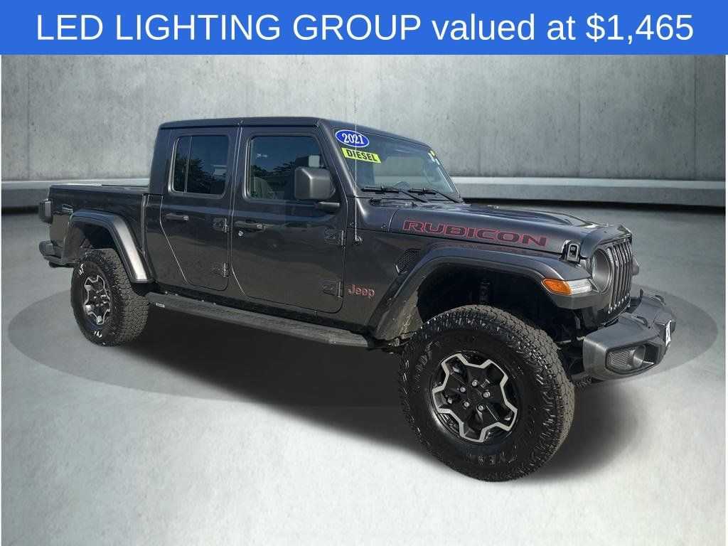 Used 2021 Jeep Gladiator Rubicon w/ Dual Top Group AWD/4WD image 9