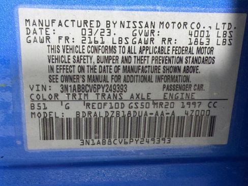 Used 2023 Nissan Sentra SV FWD image 22