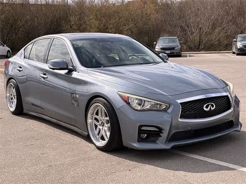 Used 2016 INFINITI Q50 Red Sport 400 image 8