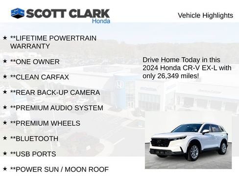 Used 2024 Honda CR-V EX-L image 11