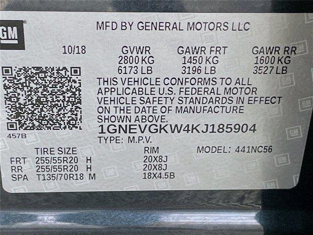 Used 2019 Chevrolet Traverse LT w/ LPO, Floor Liner Package AWD/4WD image 34