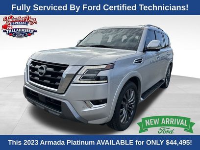 Used 2023 Nissan Armada Platinum w/ Captain's Chairs Package