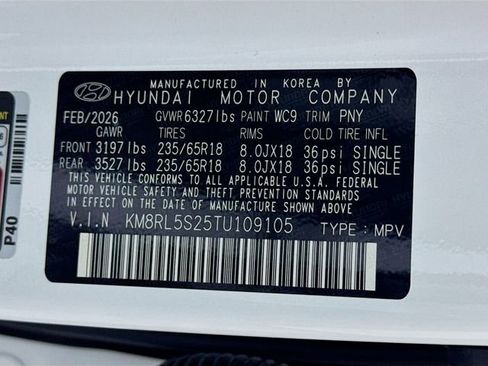 New 2026 Hyundai Palisade SEL FWD image 48