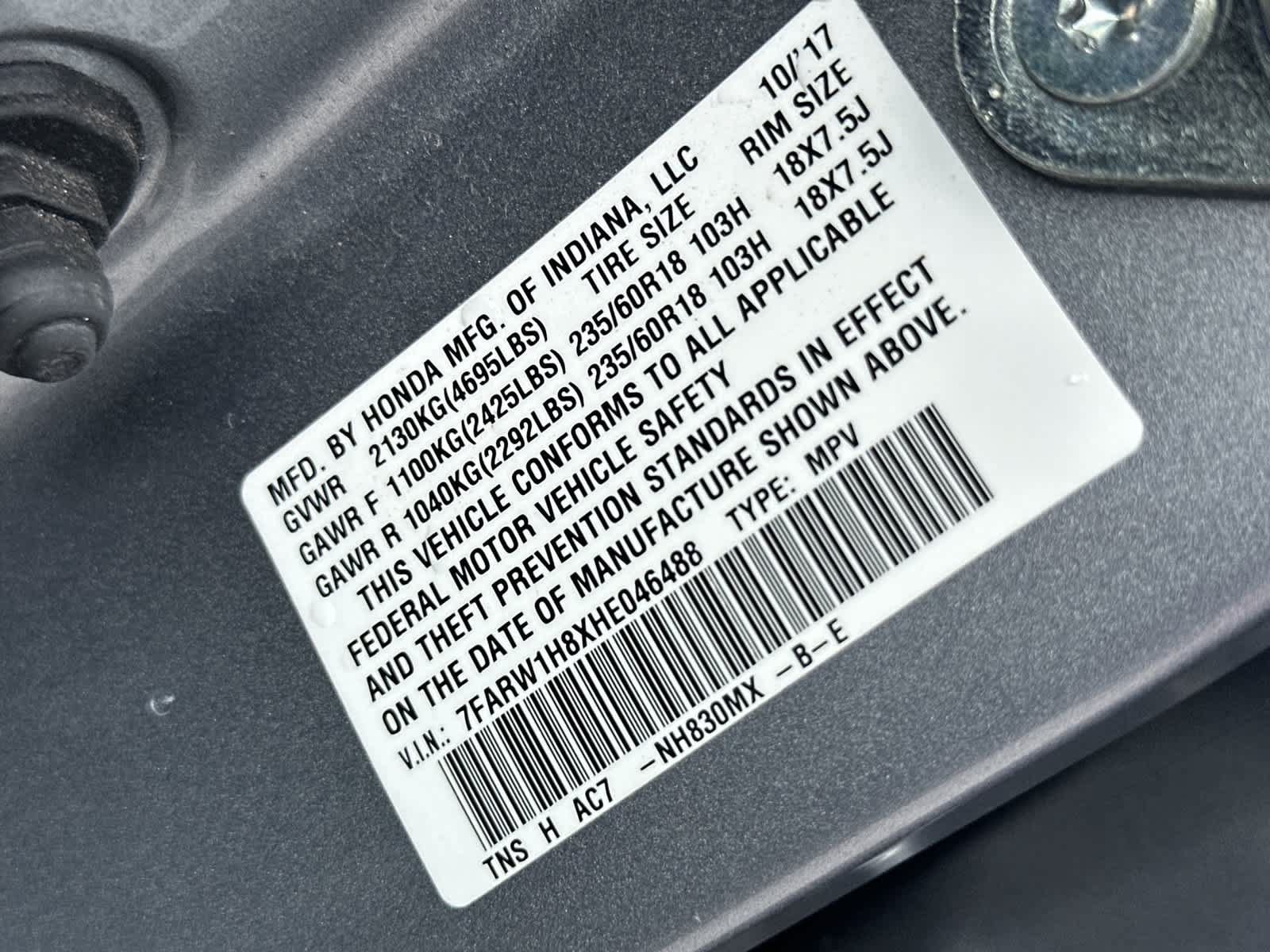 Used 2017 Honda CR-V EX-L image 22