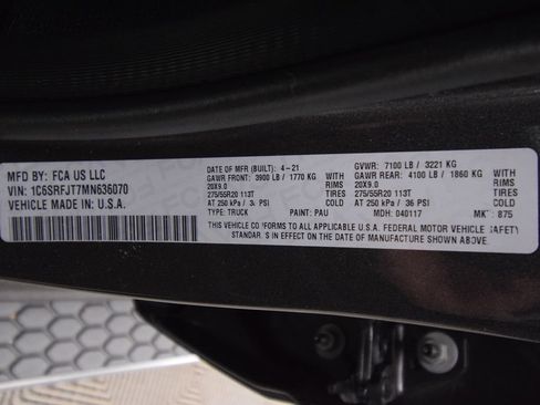 Used 2021 RAM 1500 Laramie AWD/4WD image 30