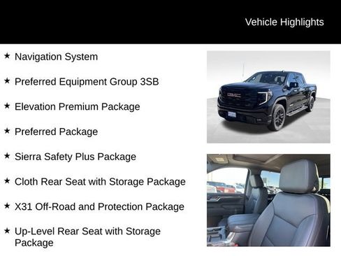 New 2026 GMC Sierra 1500 Elevation w/ Elevation Premium Package AWD/4WD image 7