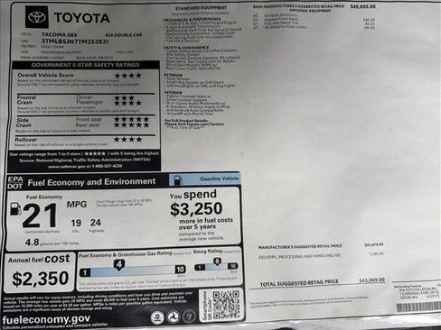 New 2026 Toyota Tacoma SR5 AWD/4WD image 24