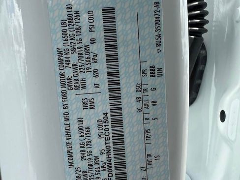 New 2026 Ford F450 XL w/ Snow Plow Prep Package image 16