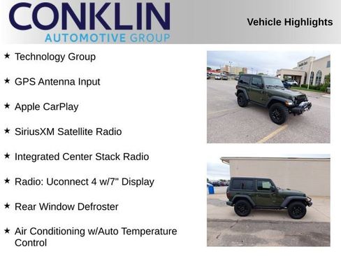Used 2021 Jeep Wrangler Sport AWD/4WD image 2