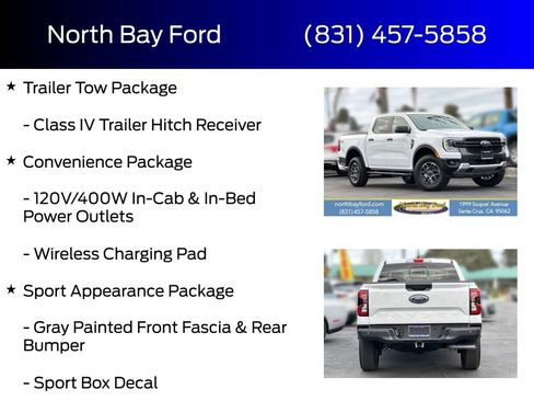 New 2025 Ford Ranger XLT w/ FX4 Off-Road Package AWD/4WD image 4