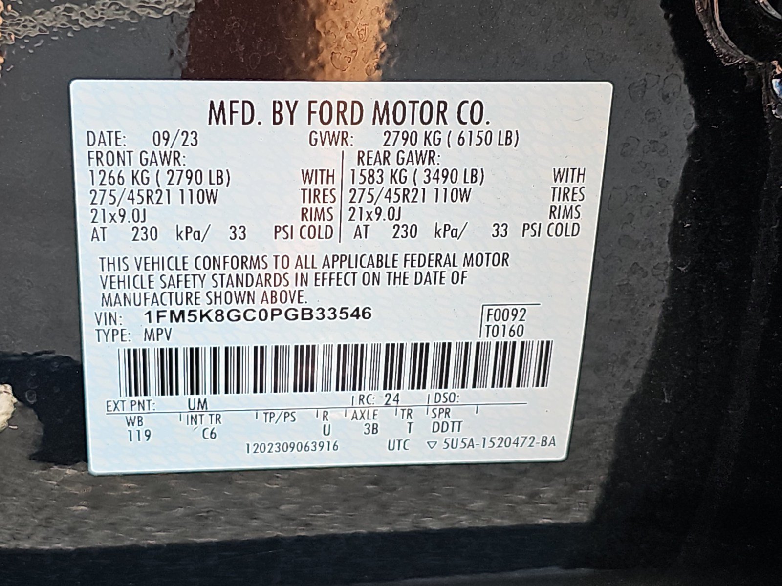 Used 2023 Ford Explorer ST w/ Equipment Group 401A AWD/4WD image 38