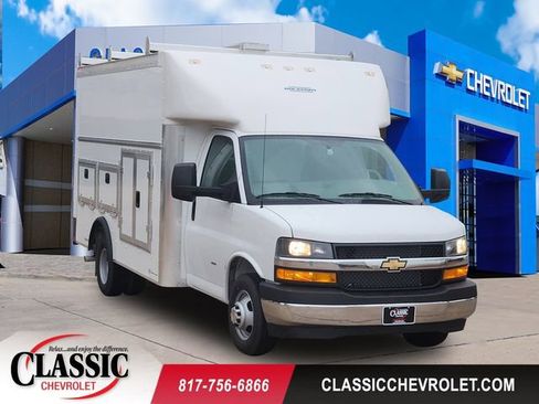 New 2025 Chevrolet Express 3500 w/ Power Convenience Package RWD image 1