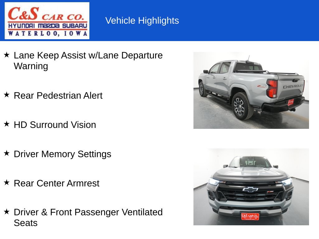Used 2025 Chevrolet Colorado Z71 w/ Technology Package AWD/4WD image 19