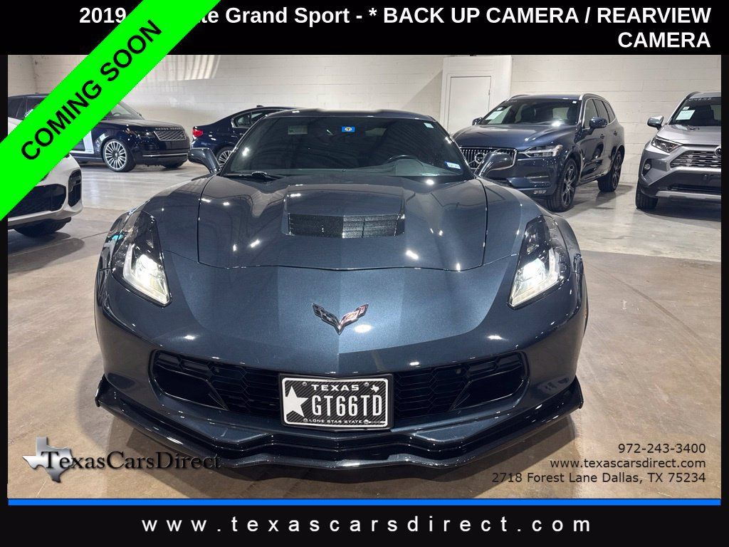 Used 2019 Chevrolet Corvette Grand Sport RWD image 3