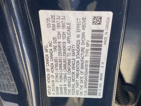 Used 2025 Honda CR-V EX-L image 30