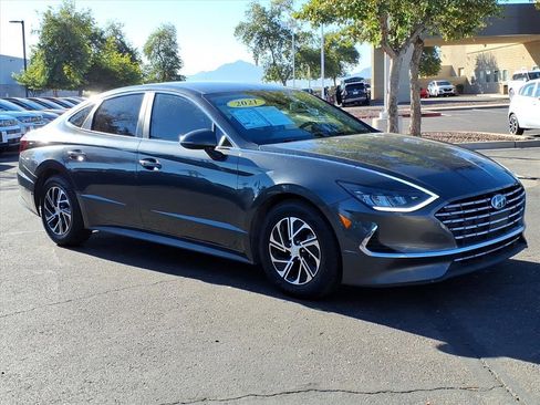 Used 2021 Hyundai Sonata Blue image 7