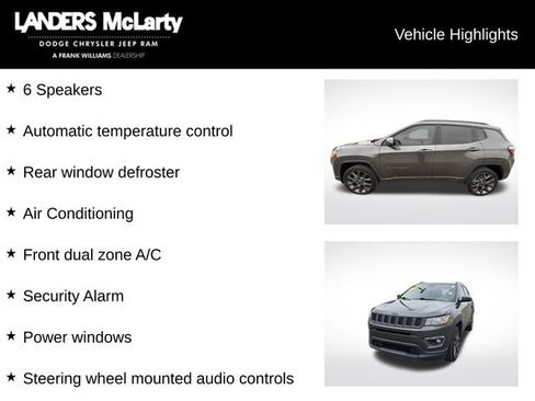 Used 2021 Jeep Compass 80th Special Edition w/ Sun and Sound Group image 6