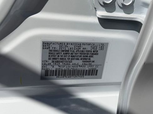New 2026 Nissan Sentra SL FWD image 29