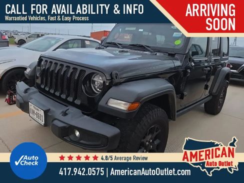 Used 2021 Jeep Wrangler Unlimited Sport AWD/4WD image 3