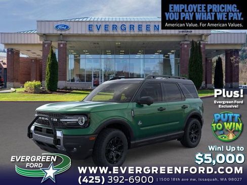 New 2025 Ford Bronco Sport Outer Banks w/ Sasquatch Outer Banks Package AWD/4WD image 1