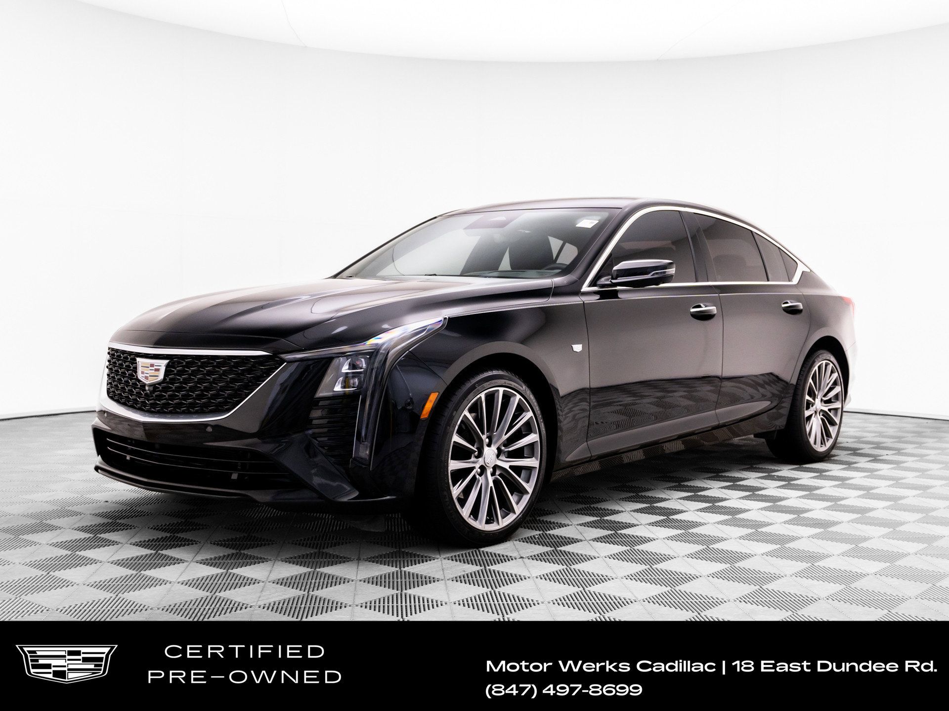Certified 2025 Cadillac CT5 Premium Luxury w/ Technology Package AWD/4WD 360° Tour
