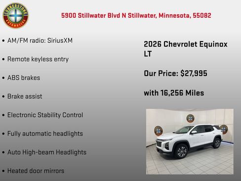 Used 2026 Chevrolet Equinox LT AWD/4WD image 10