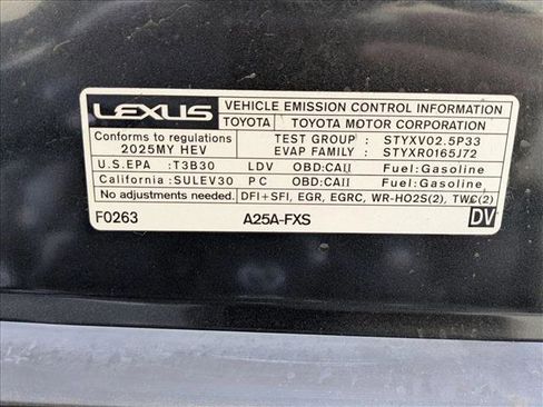 Certified 2025 Lexus ES 300h w/ Premium Package FWD image 22