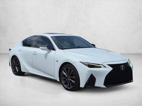 Certified 2022 Lexus IS 350 F Sport w/ Navigation Package RWD image 3