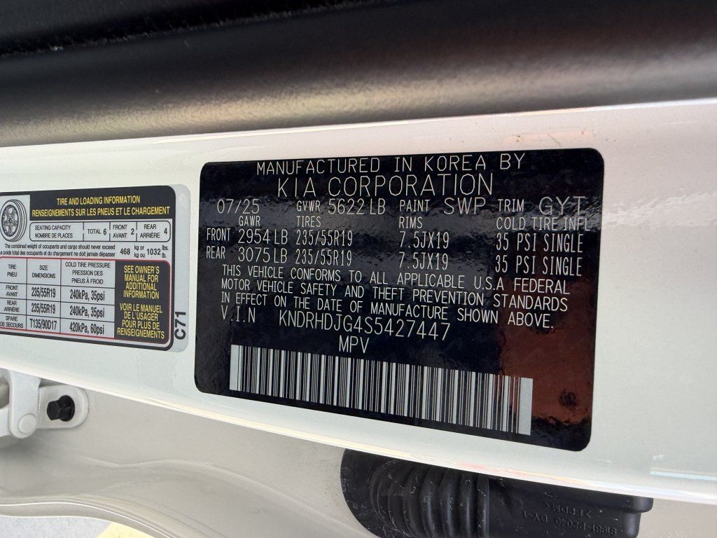 Used 2025 Kia Sorento EX w/ EX Panoramic Sunroof Package AWD/4WD image 45