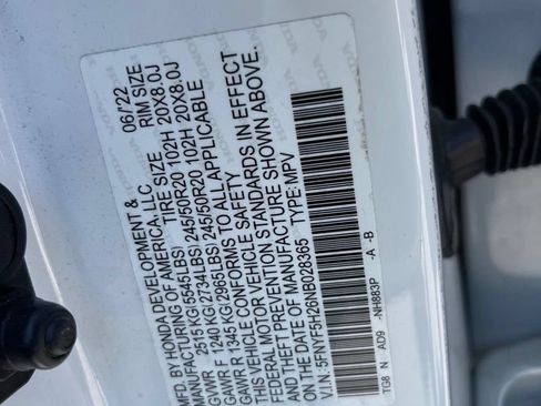 Used 2022 Honda Pilot Special Edition image 9